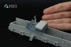 Quinta Studio QD+35157 Komintern Artillery Tractor 3D-Printed & coloured Interior on decal paper (Trumpeter) (with 3D-printed resin parts) 1/35